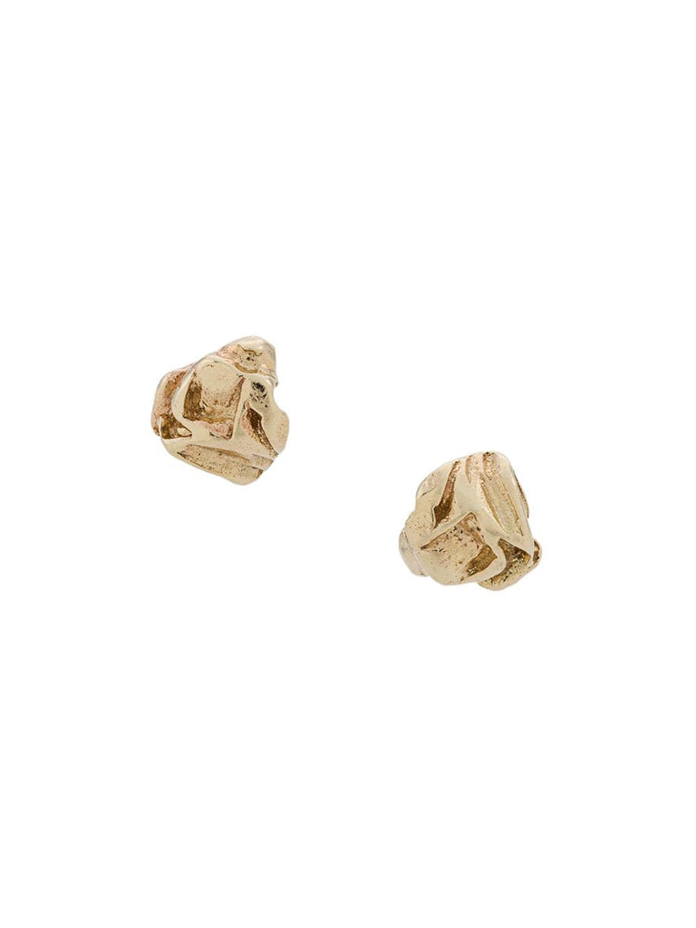 14kt gold XXXI stud earrings