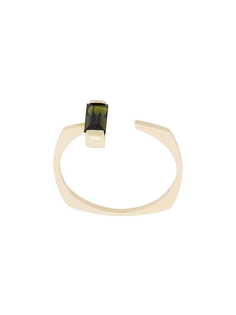 9kt yellow gold Aro Gota tourmaline ring