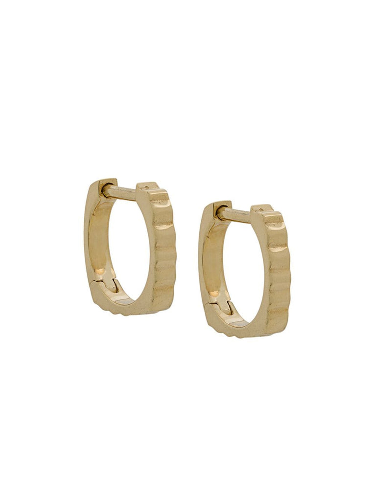 9kt yellow gold Aro Rueda Mini earrings