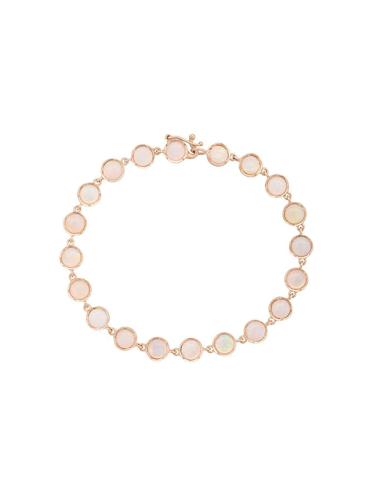 18kt rose gold crystal opal bracelet