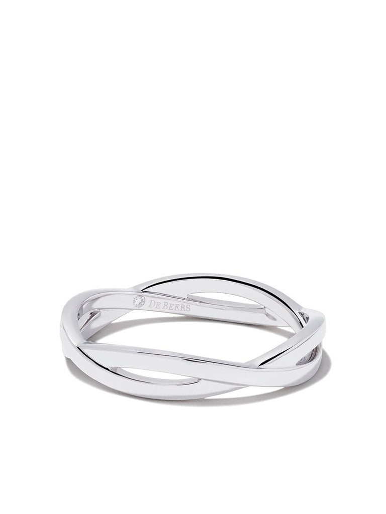 18kt white gold Infinity 3mm band