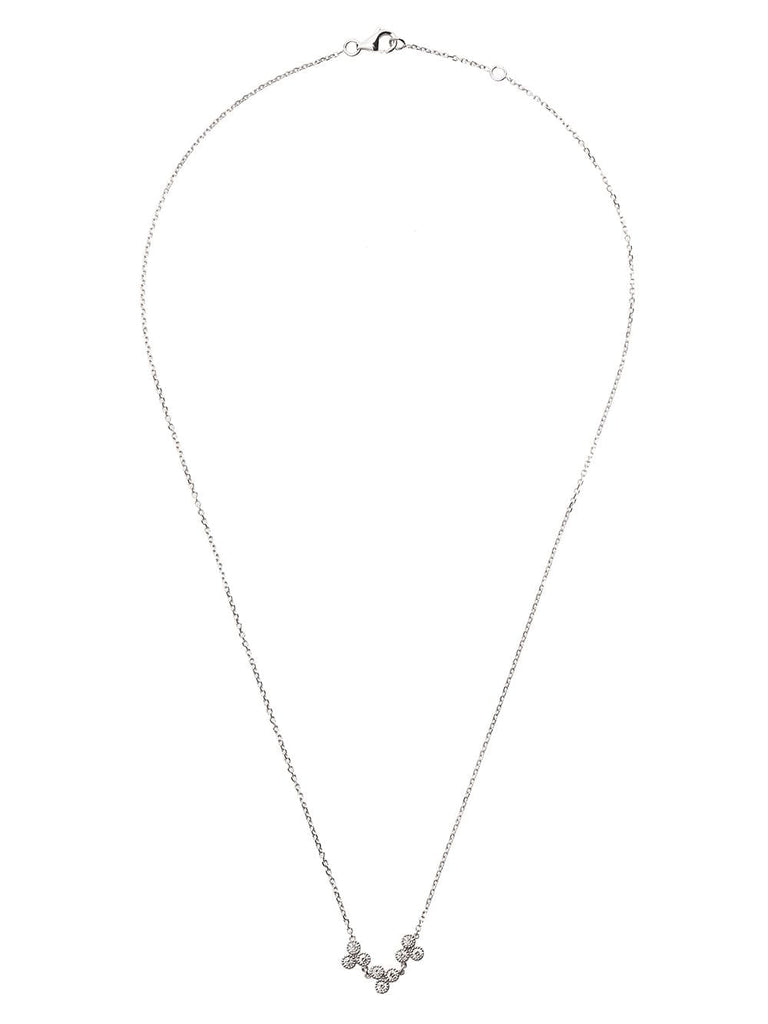 18kt white gold Delicate diamond necklace