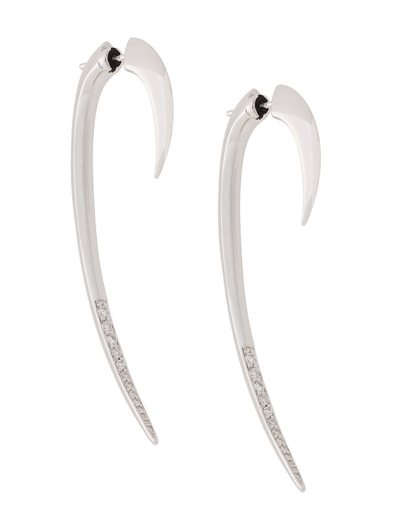 diamond large Hook earrings