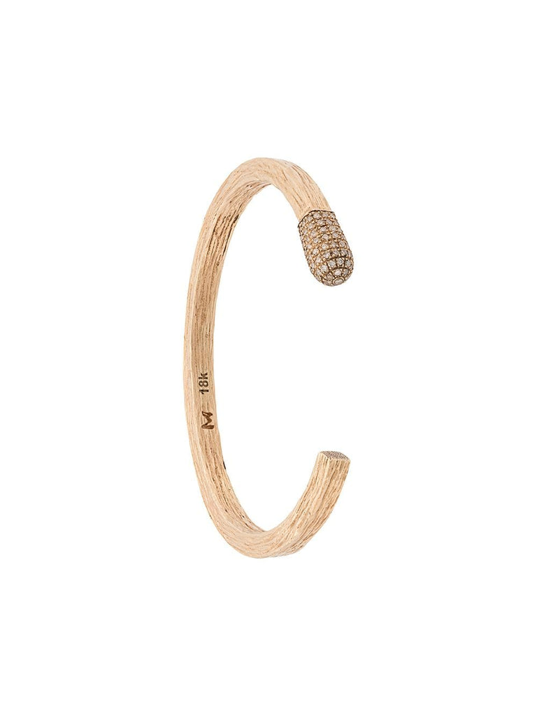 14kt gold match cuff