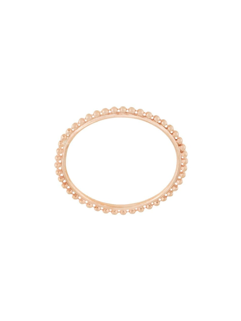 9kt rose gold Full Dot ring