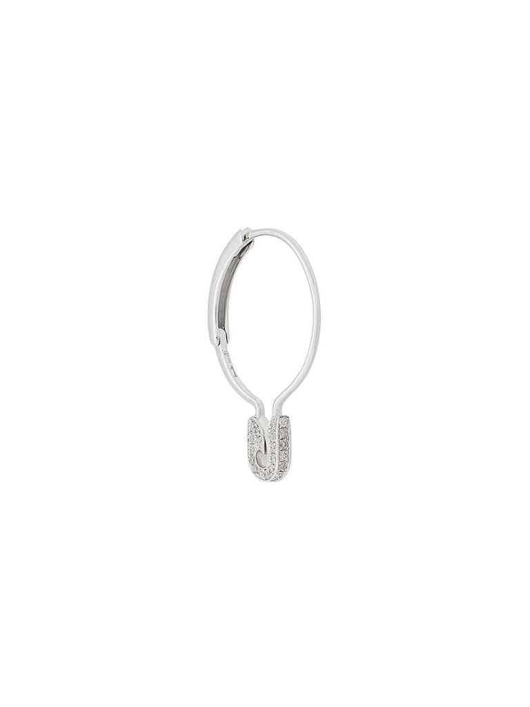 18kt white gold and diamond Earring