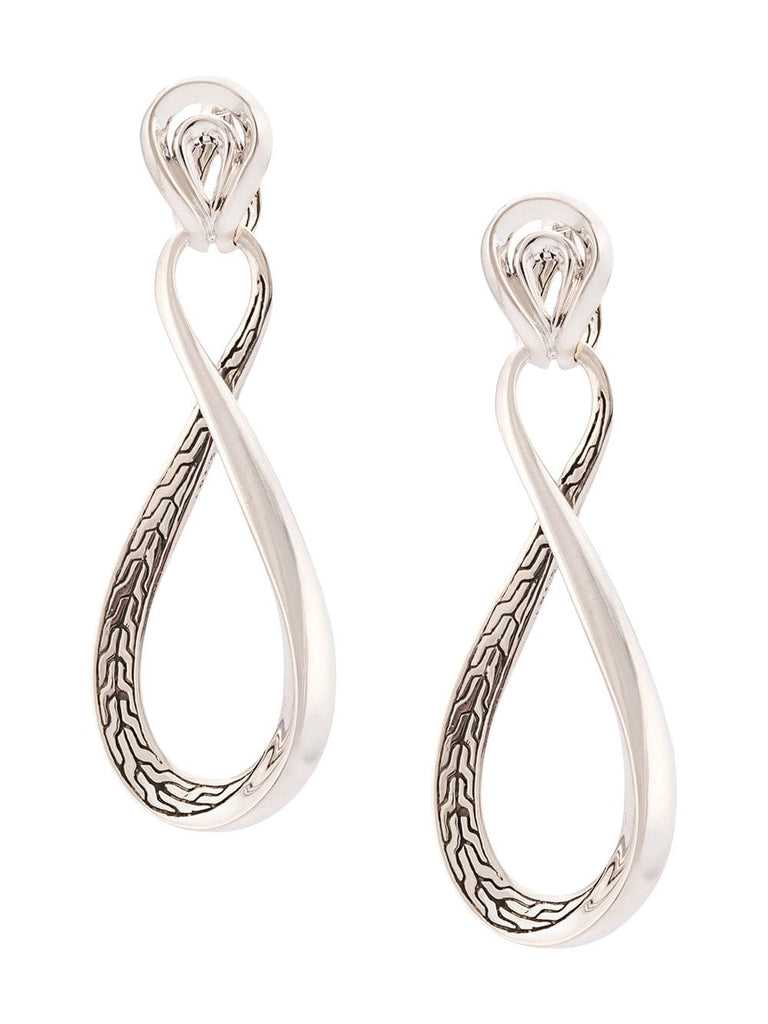 Asli link twist earrings