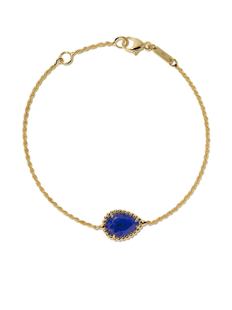 18kt yellow gold Serpent Bohème lapis lazuli bracelet