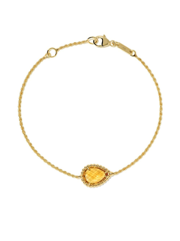 18kt yellow gold Serpent Bohème citrine bracelet