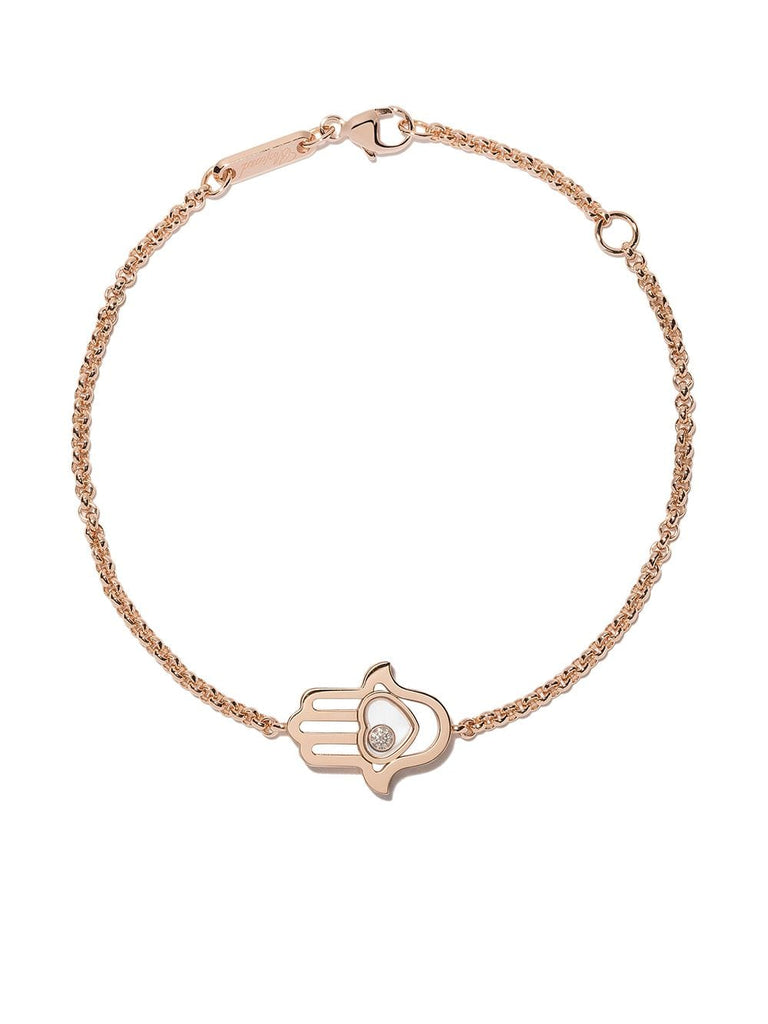 18kt rose gold Good Luck Charms diamond bracelet