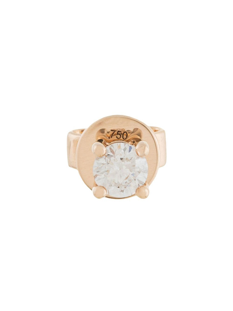 18kt rose gold NATALIA diamond single stud