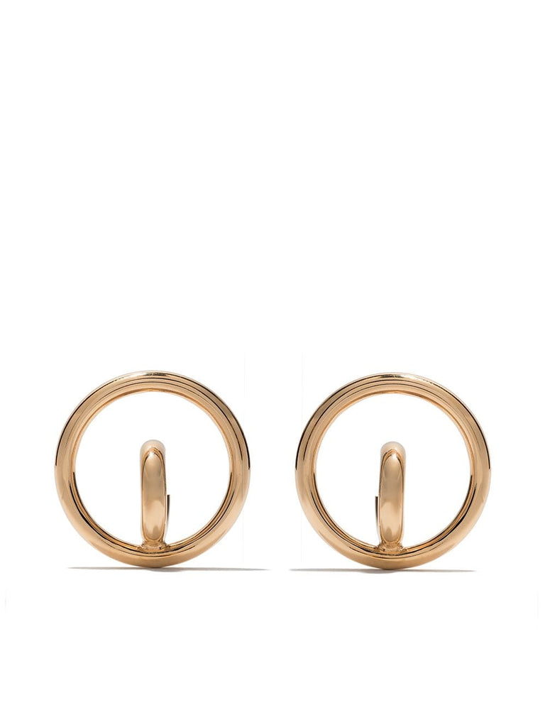 medium Saturn Blow earrings