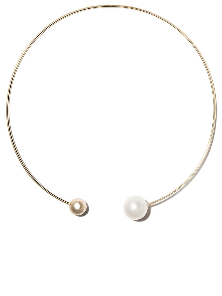 14kt yellow gold Deesse Grand Ciel pearl choker