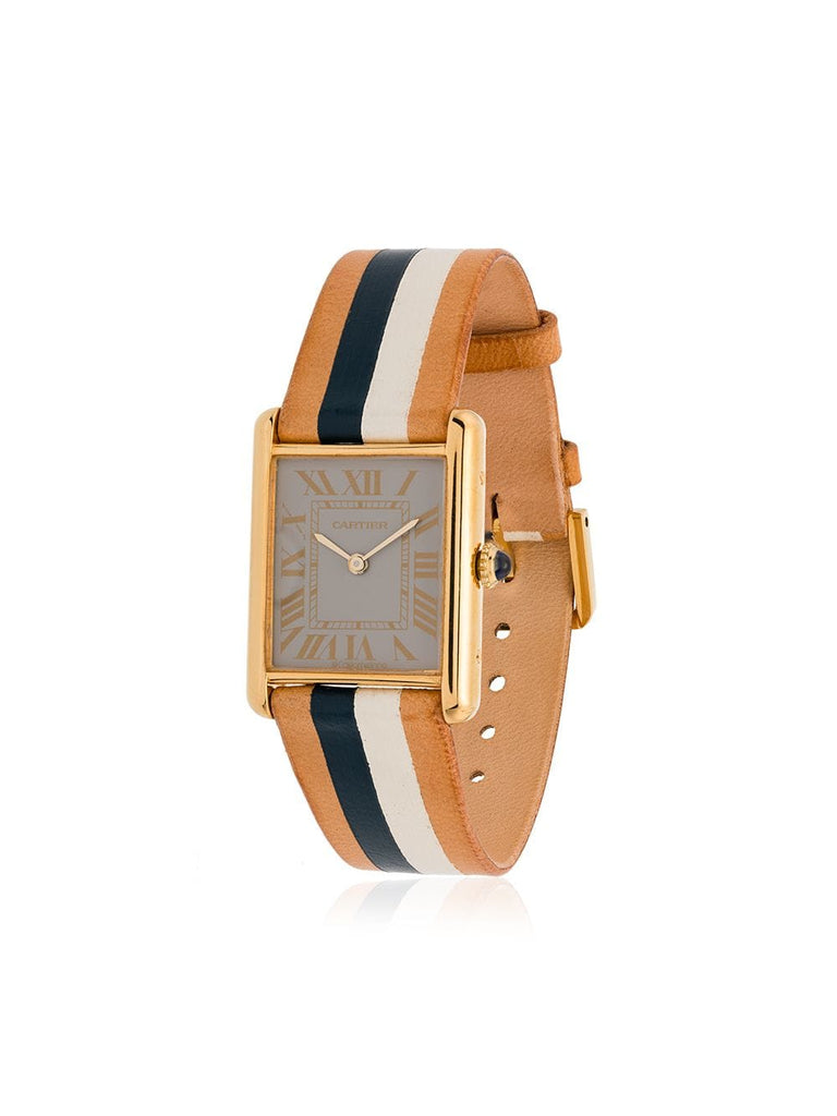 Marnier Cartier 18K gold plated watch