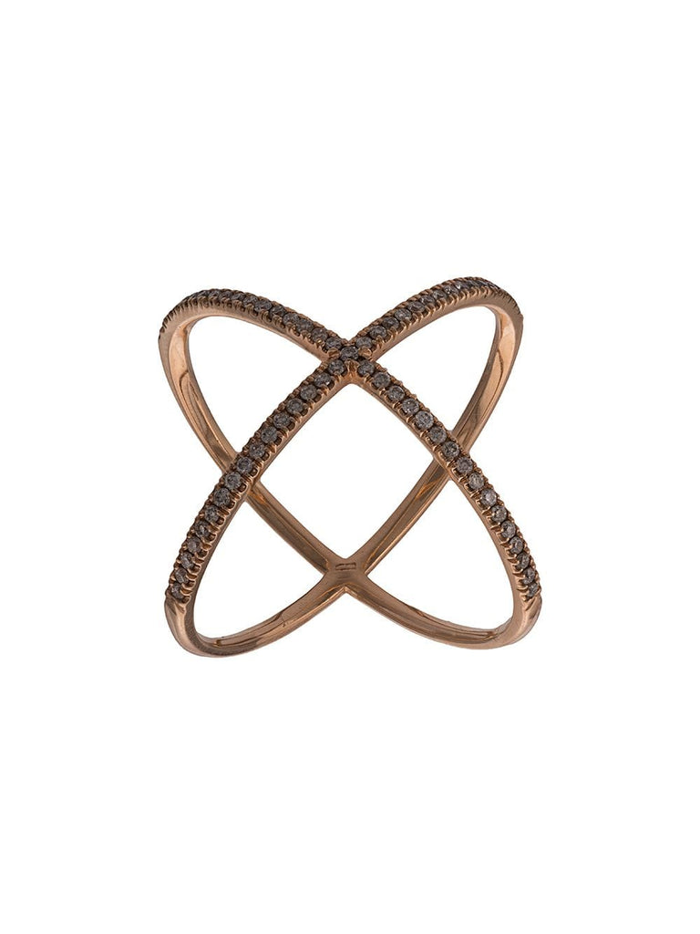 crossed double-ring