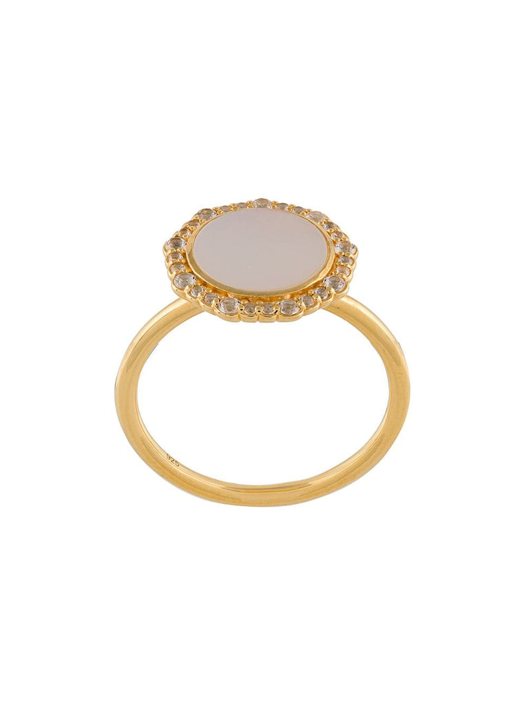 Mother of Pearl Luna ring