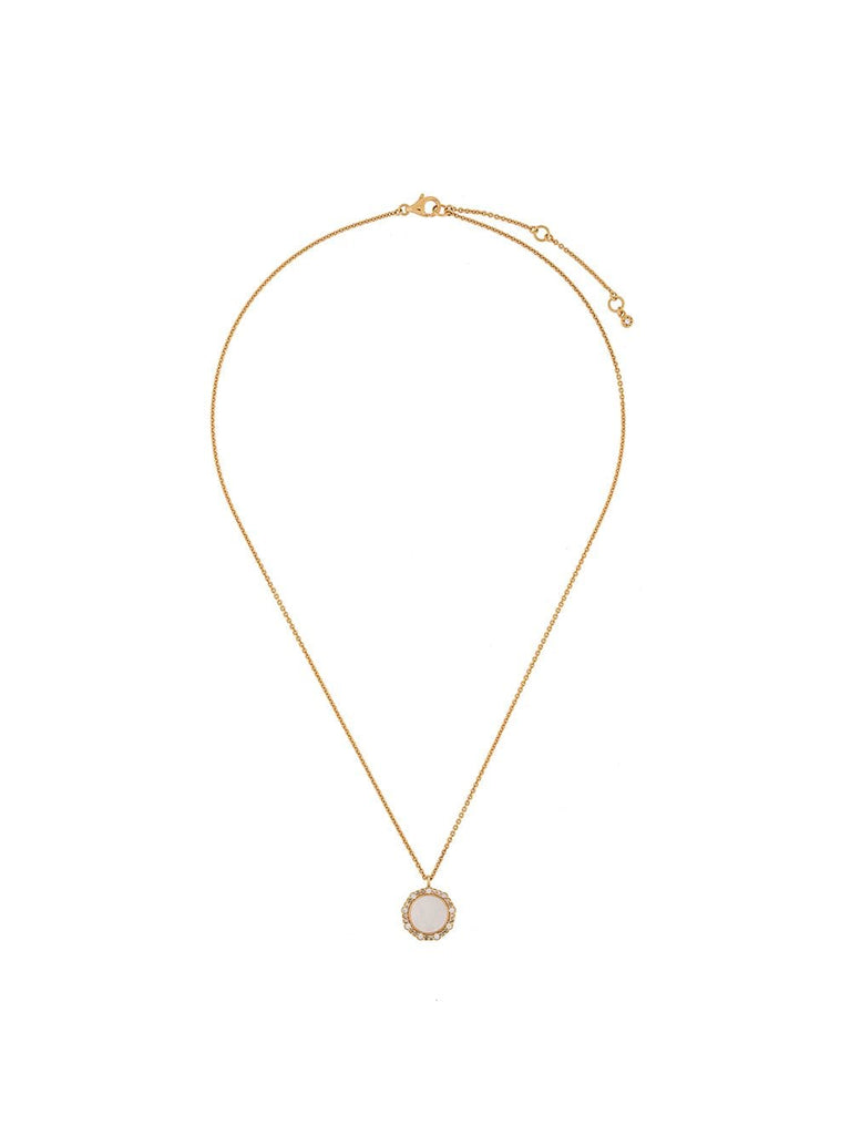 Mother of Pearl Luna pendant necklace