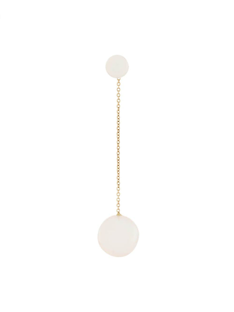 18kt gold Virus pearl earring