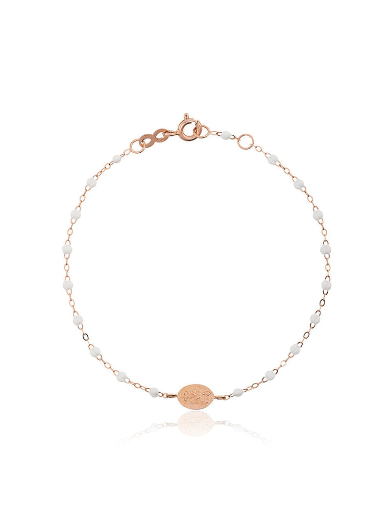 white madone RG rose gold bracelet