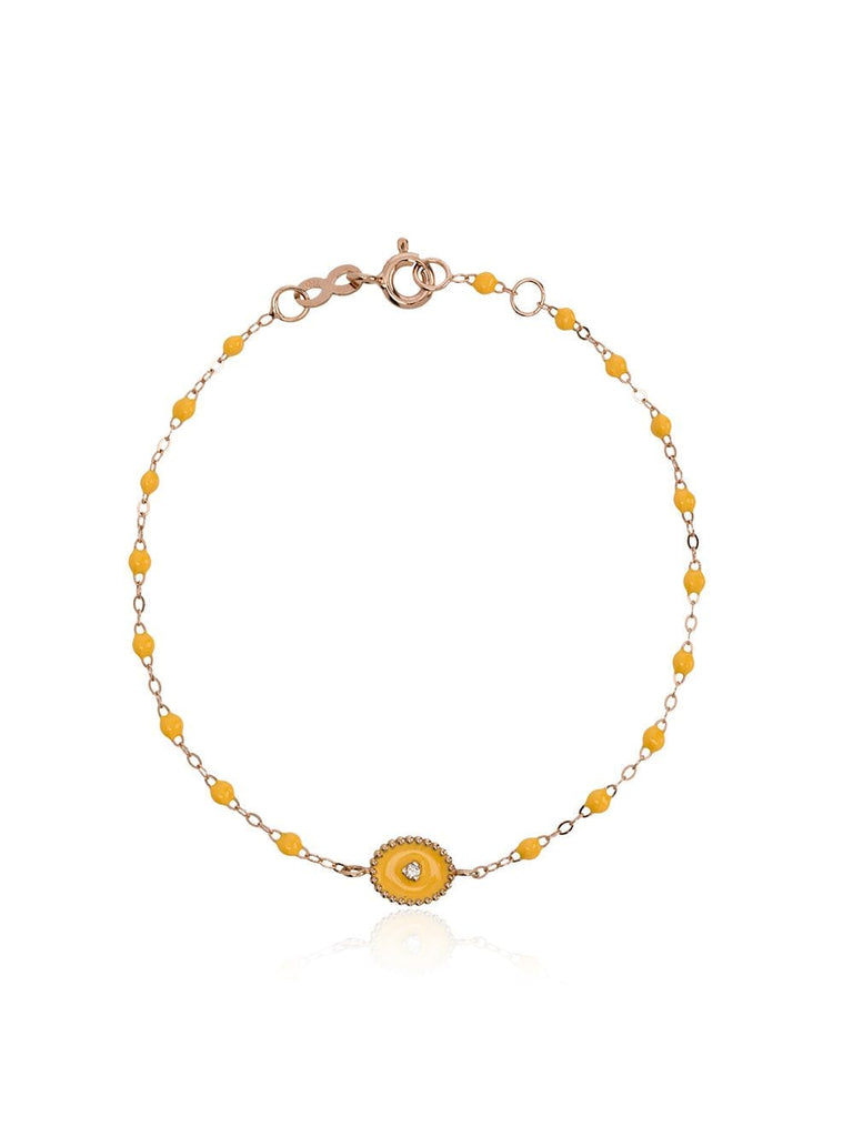 yellow RG diamond and rose gold bracelet