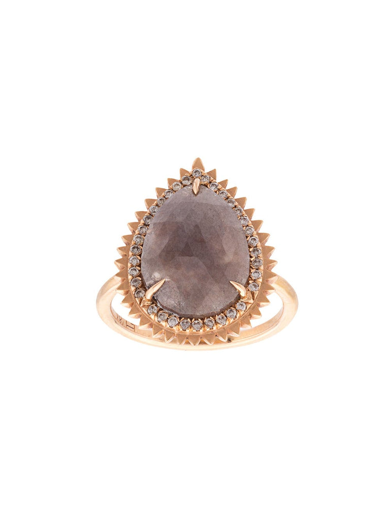 stone embellished ring