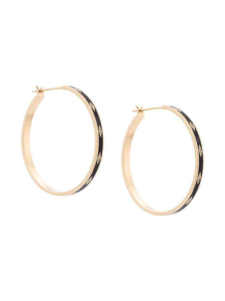 Night Sky large hoops