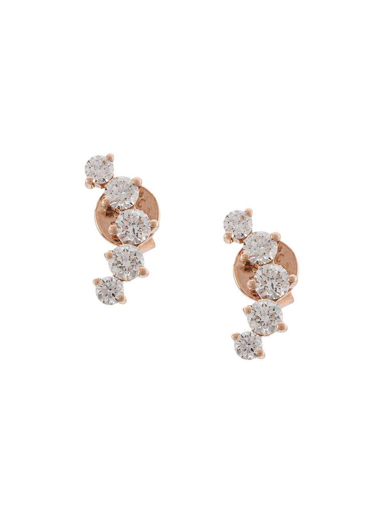 arc diamond studs