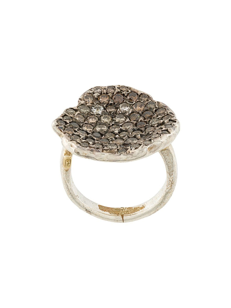 pave diamond ring