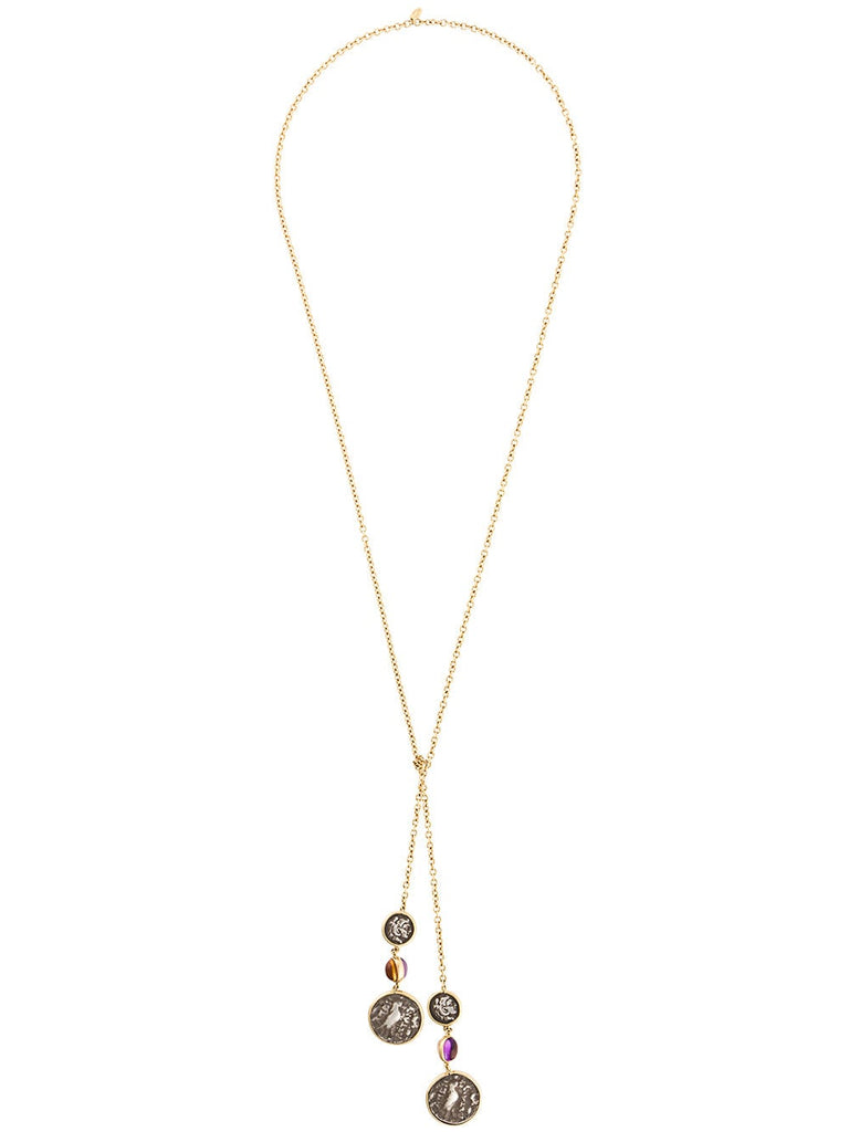 Empress Lariat 18kt necklace