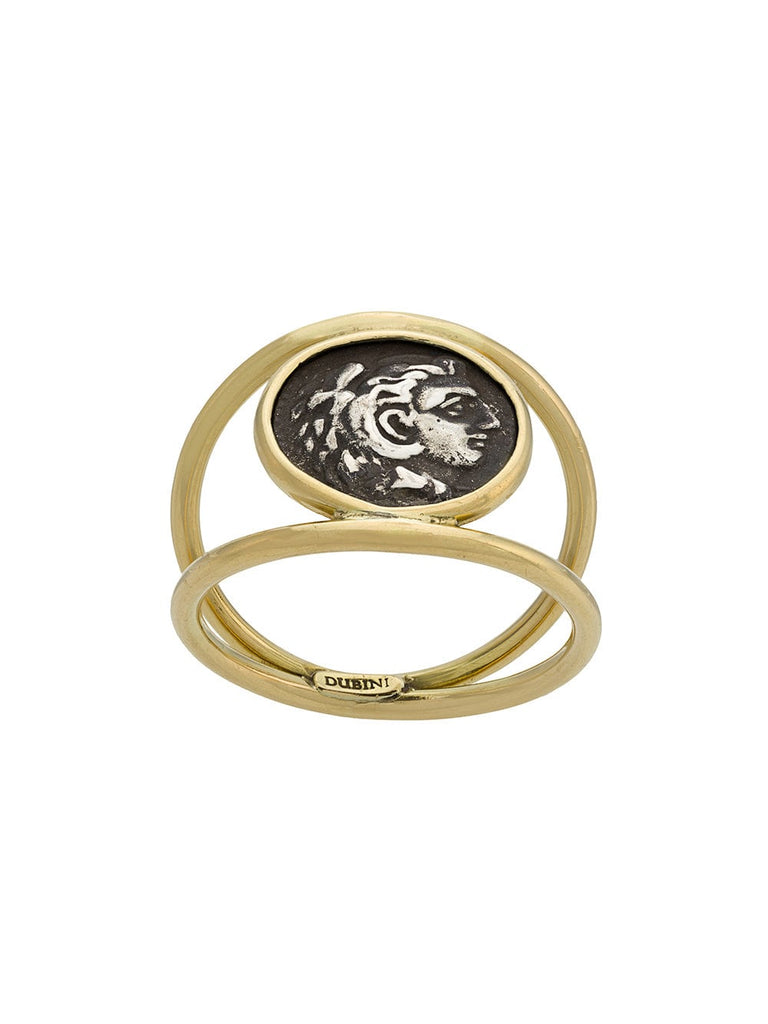 Alexander the Great Coin 18kt gold ring