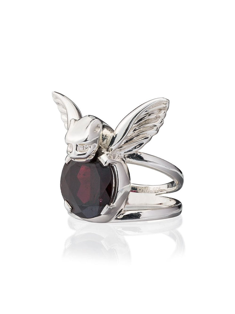 Silver Gargoyle Ring