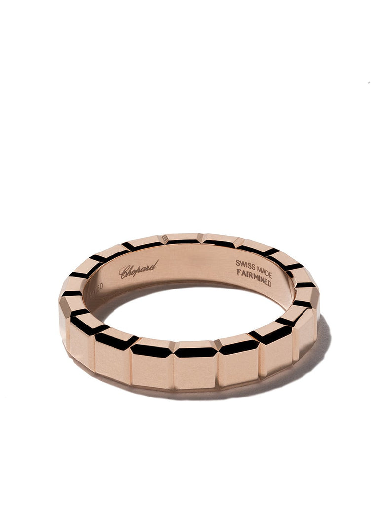 18kt rose gold Ice Cube ring