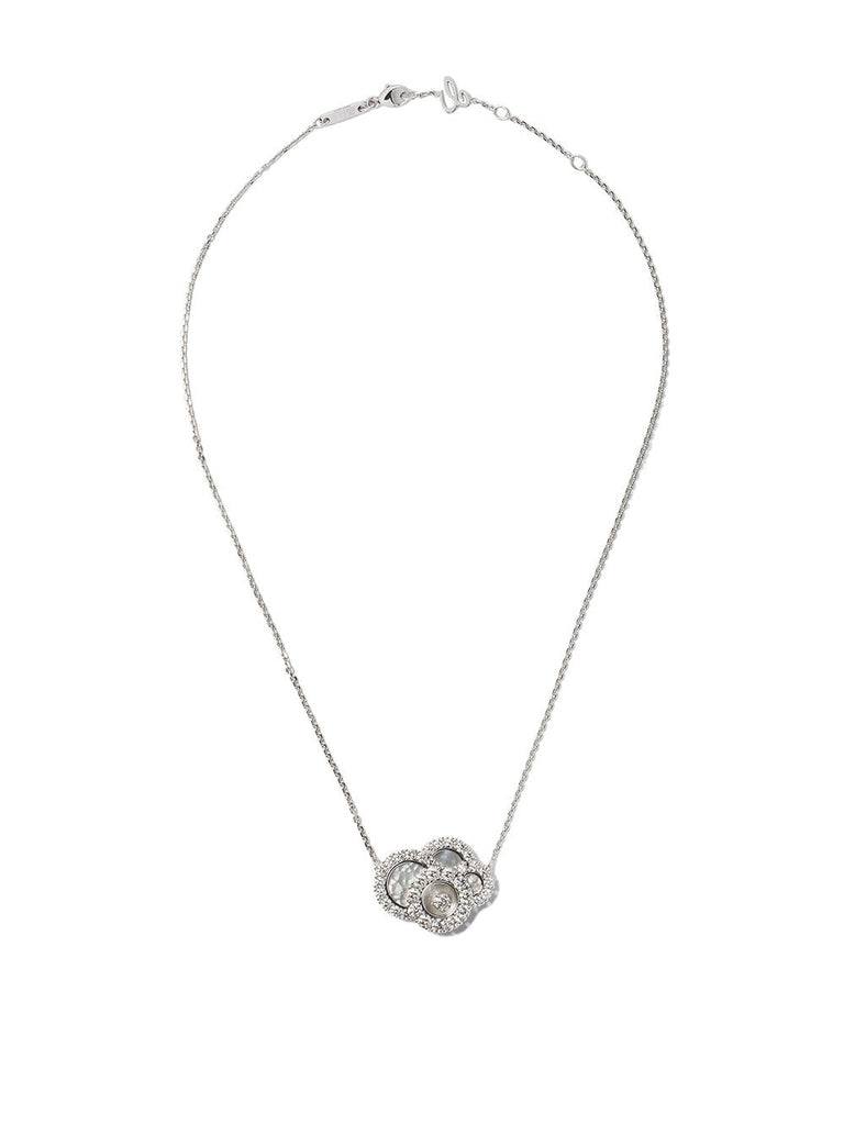 18kt white gold Happy Dreams diamond necklace