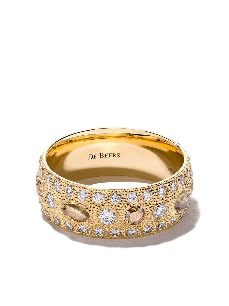 18kt yellow gold Talisman diamond band