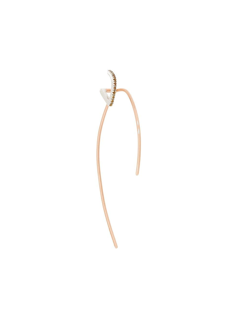 14kt rose gold Elodie Twirl earring