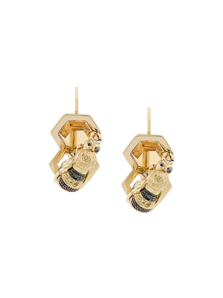 9kt yellow gold To Bee or Not To Be earring