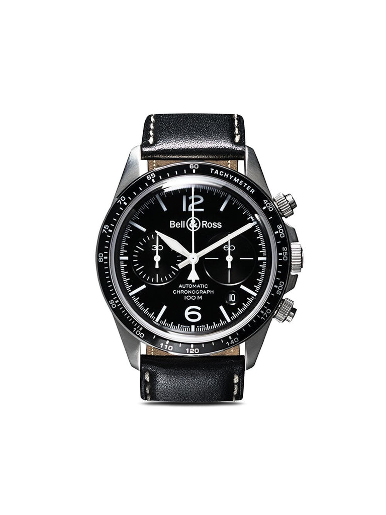 BR V2-94 Black Steel Chronograph 41mm