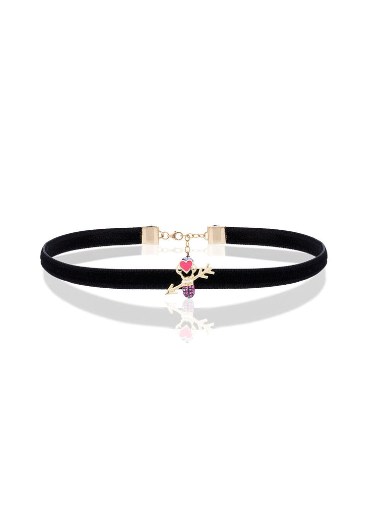 Black Love Arrow Choker