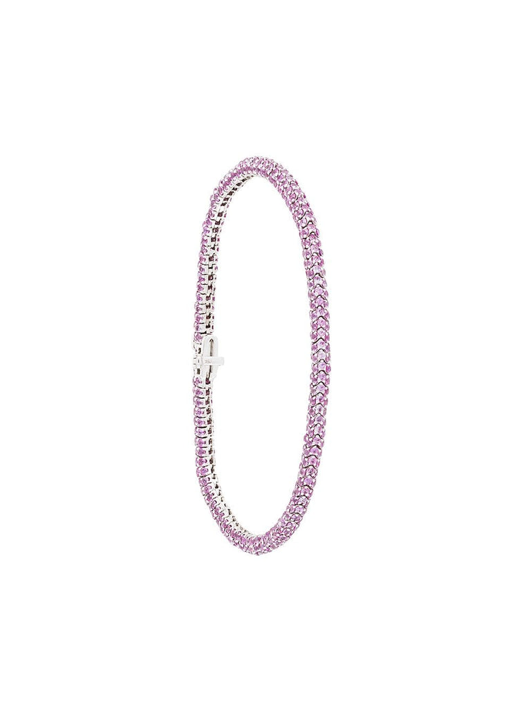 Clou 18kt gold pink sapphire bracelet