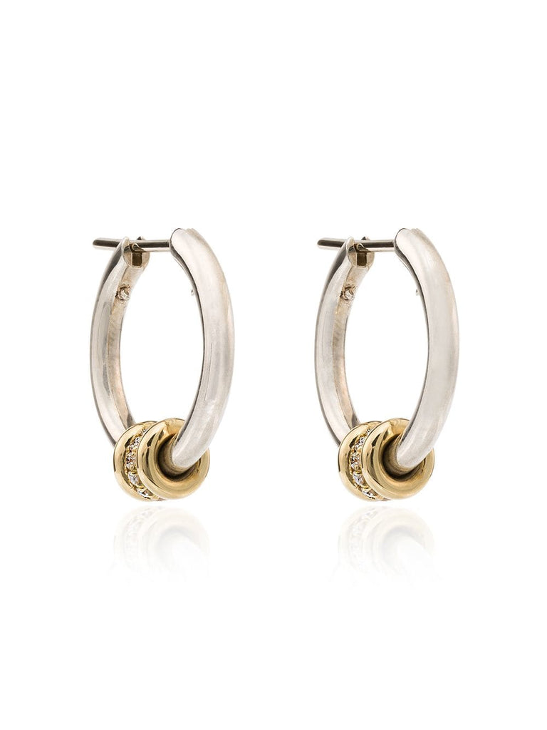 Silver Ara Hoop Earrings