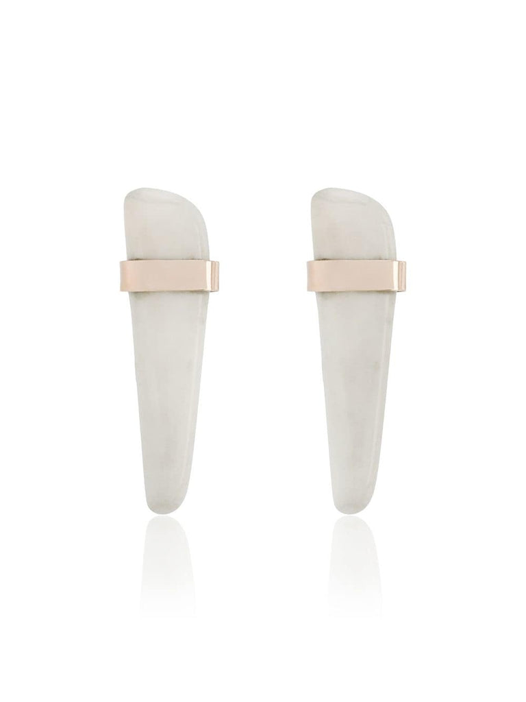 howlite stone earrings