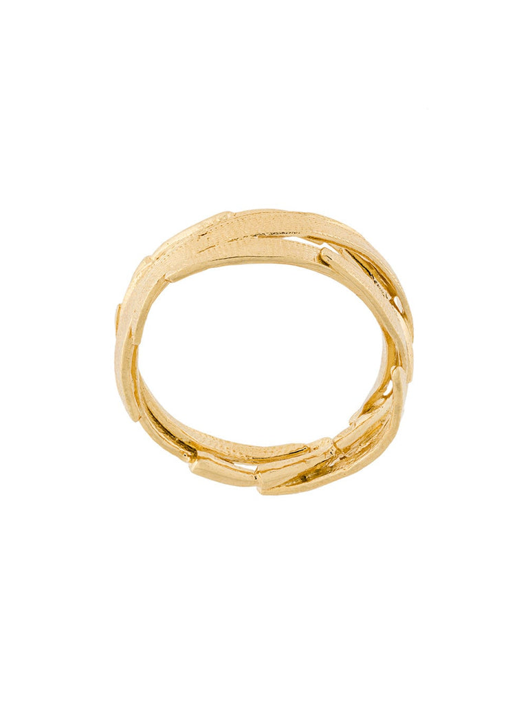 Bamboo Leaf ring