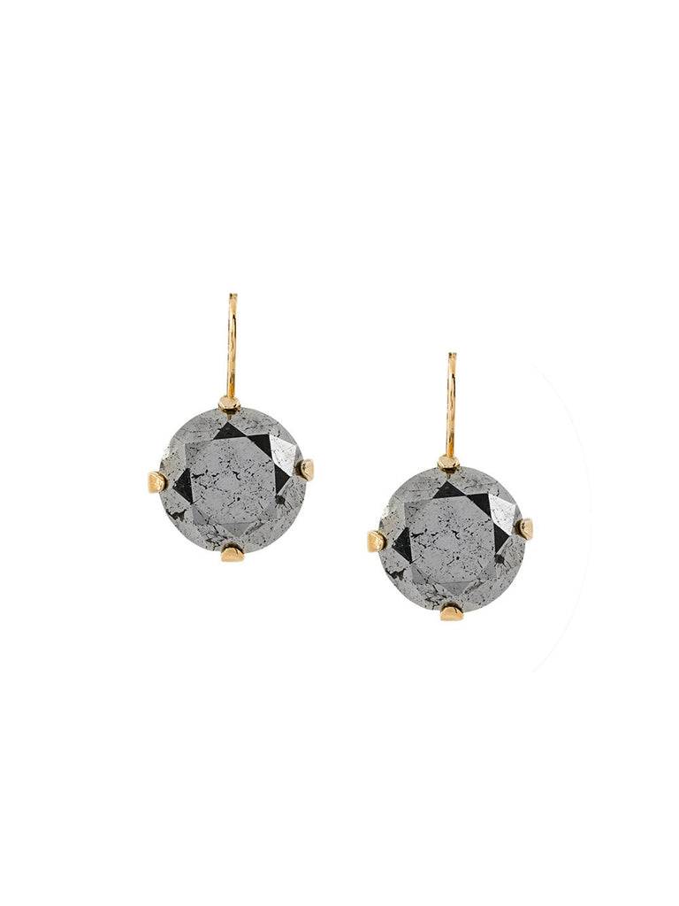 Curiosities pyrite earrings