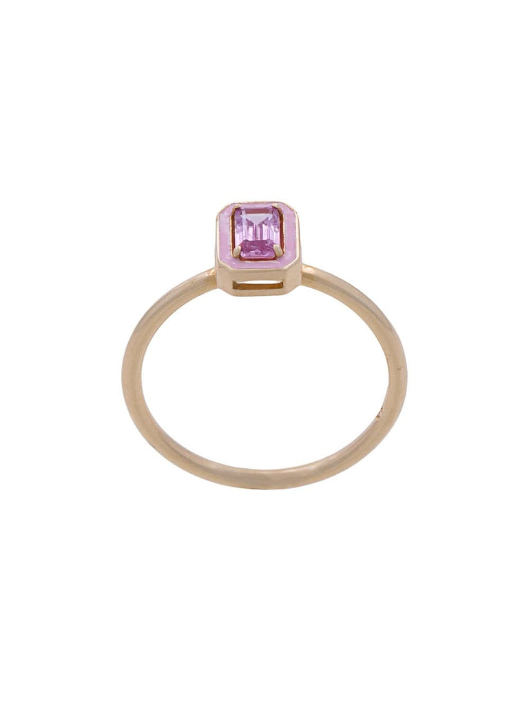 Dearest S pink sapphire ring