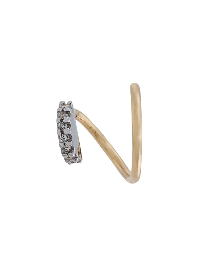 Lila Blanc diamond earring (left)