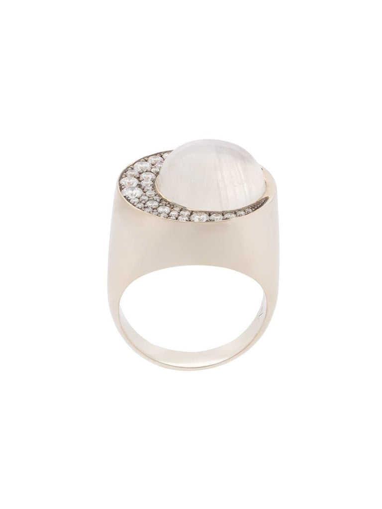 Moonstone Eclipse Ring