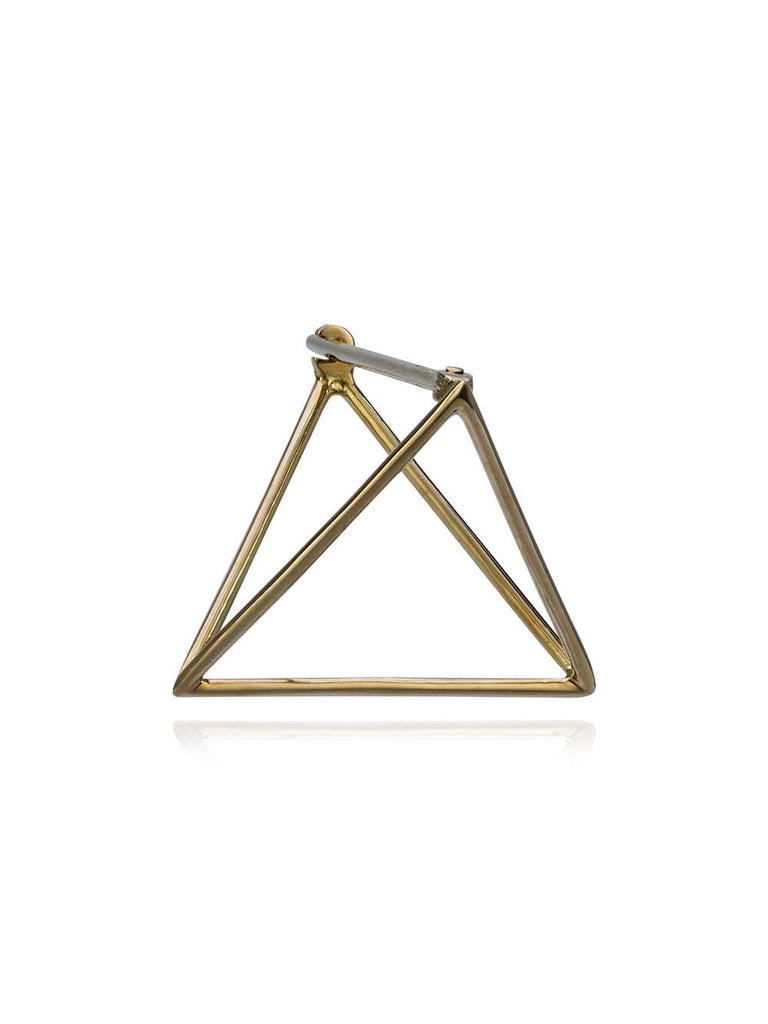 20mm triangle earring