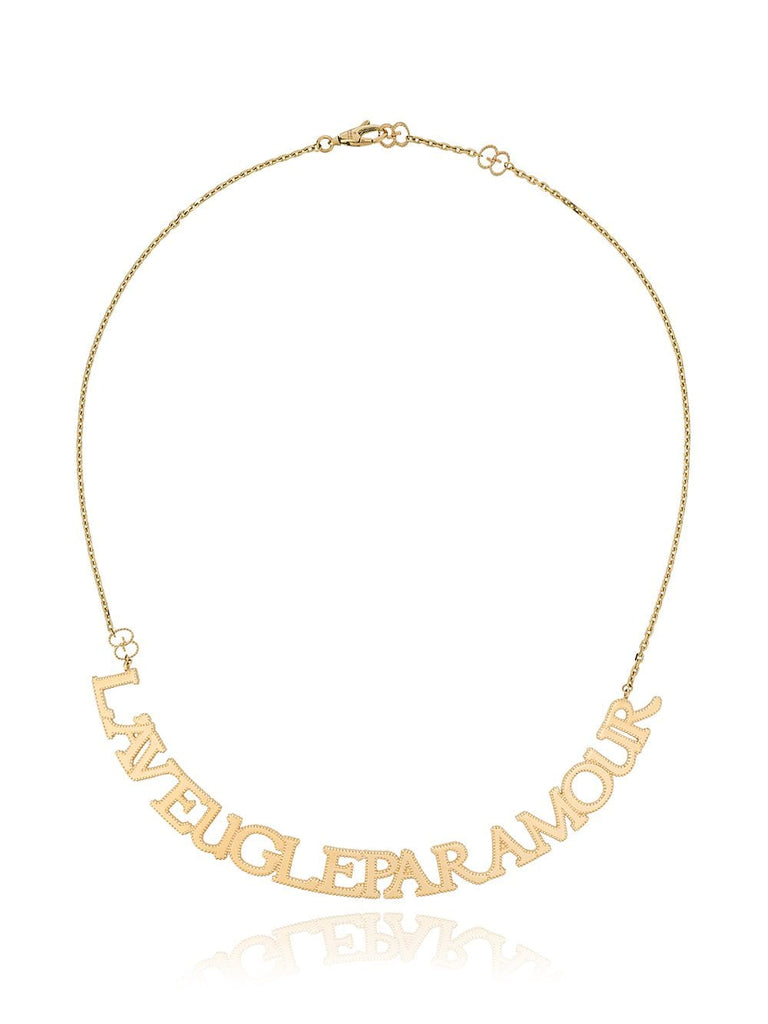 L'Aveugle Par Amour necklace