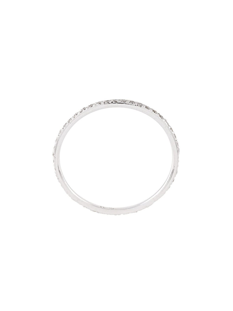 Thread Band diamond ring