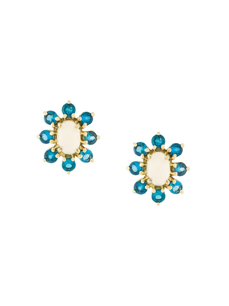 flower stud earrings